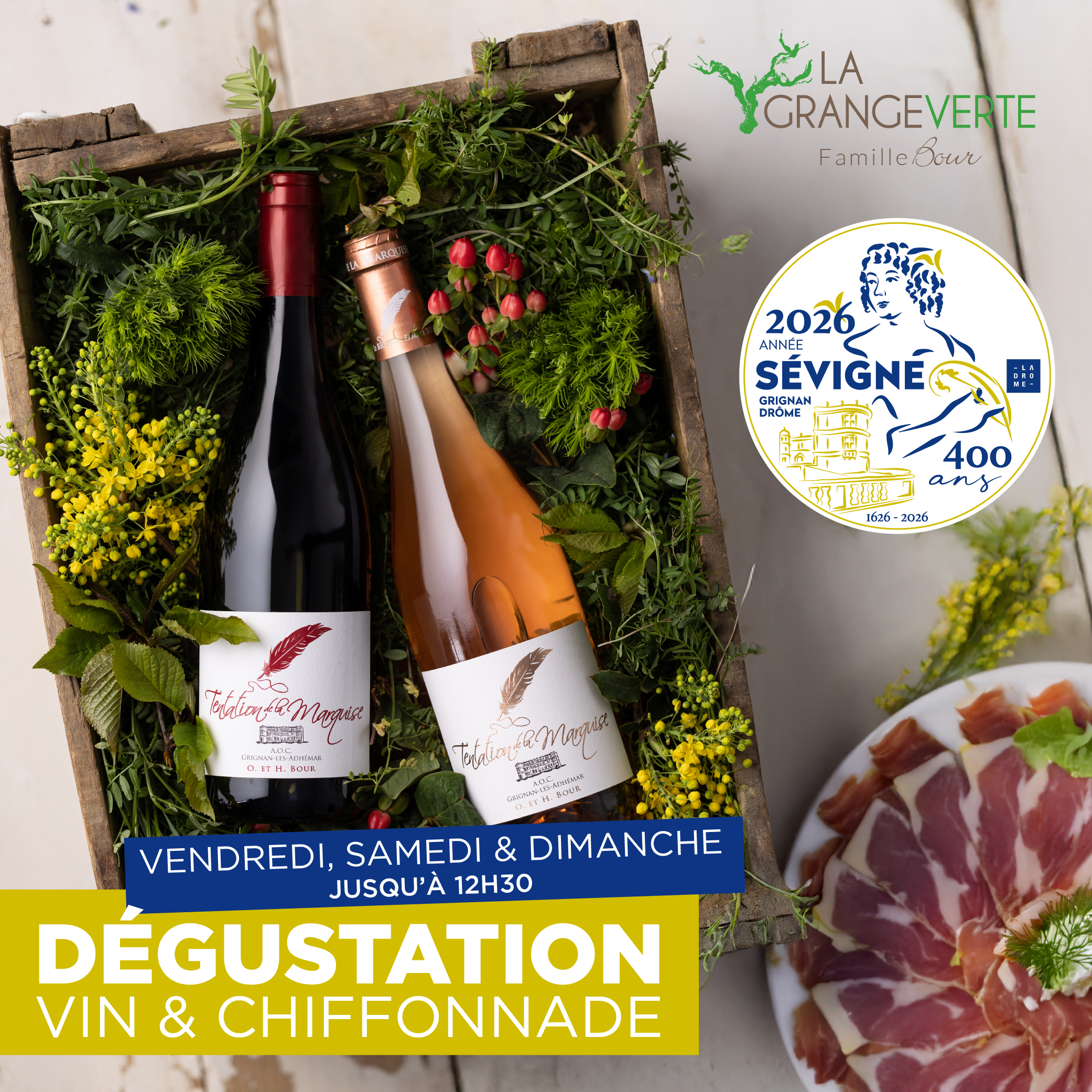 TENTATION MARQUISE DEGUSTATION